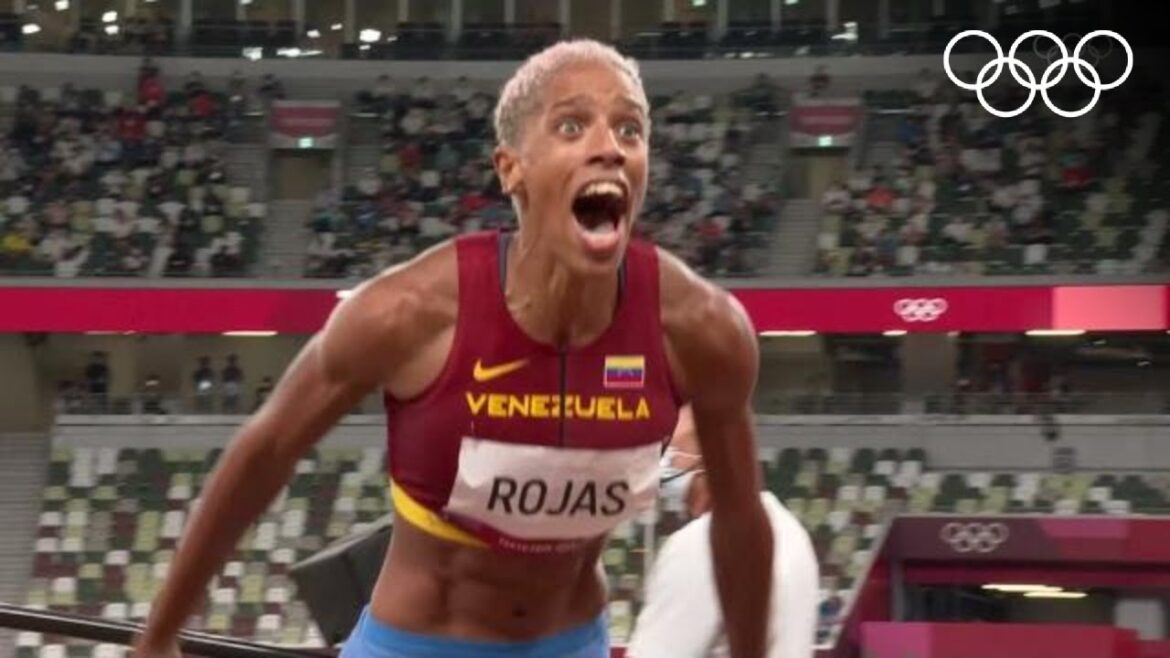 Yulimar Rojas from Venezuela won the gold medal in triple jump | #Tokyo2020 Highlights