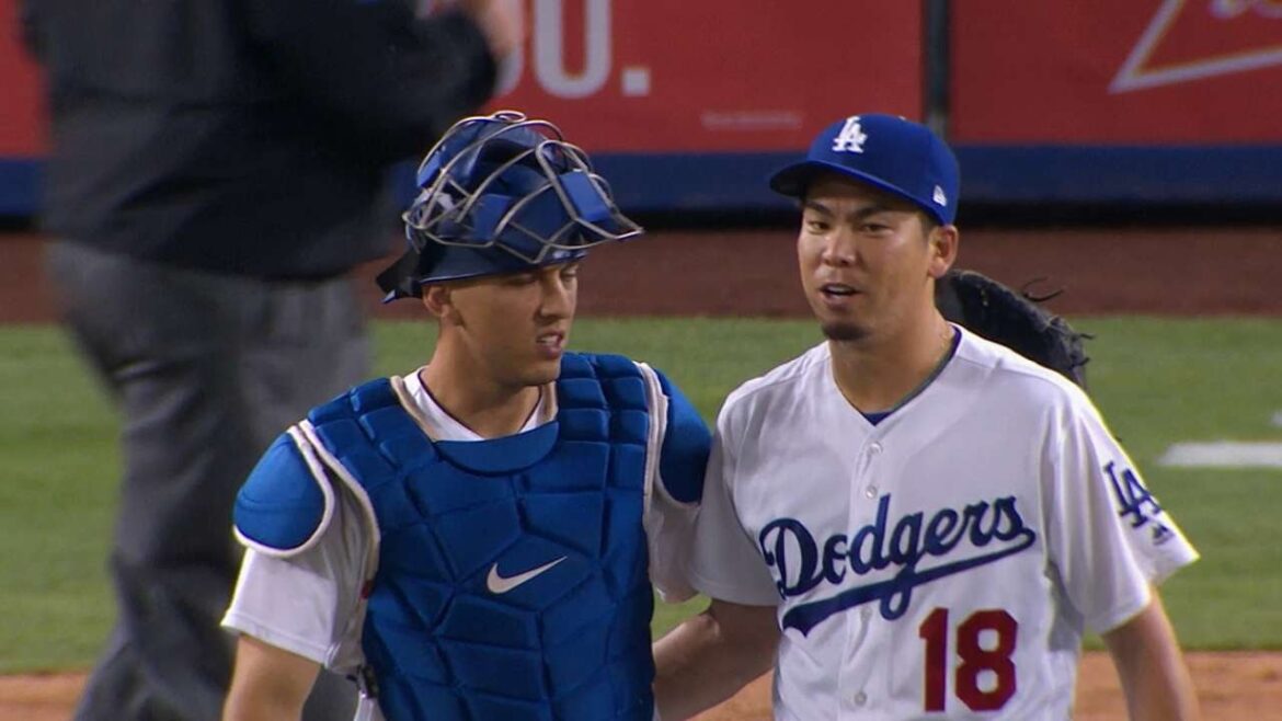 CIN@LAD: Maeda goes four innings, notches first save