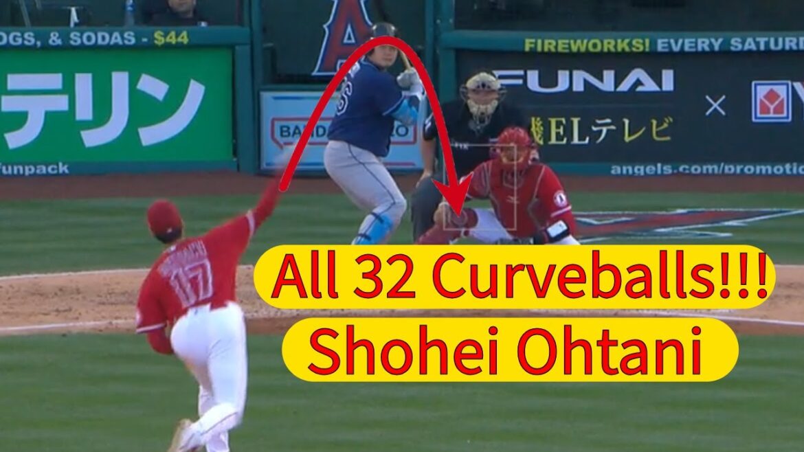 Shohei Ohtani All 32 Career Strikeouts on Curveball MLB