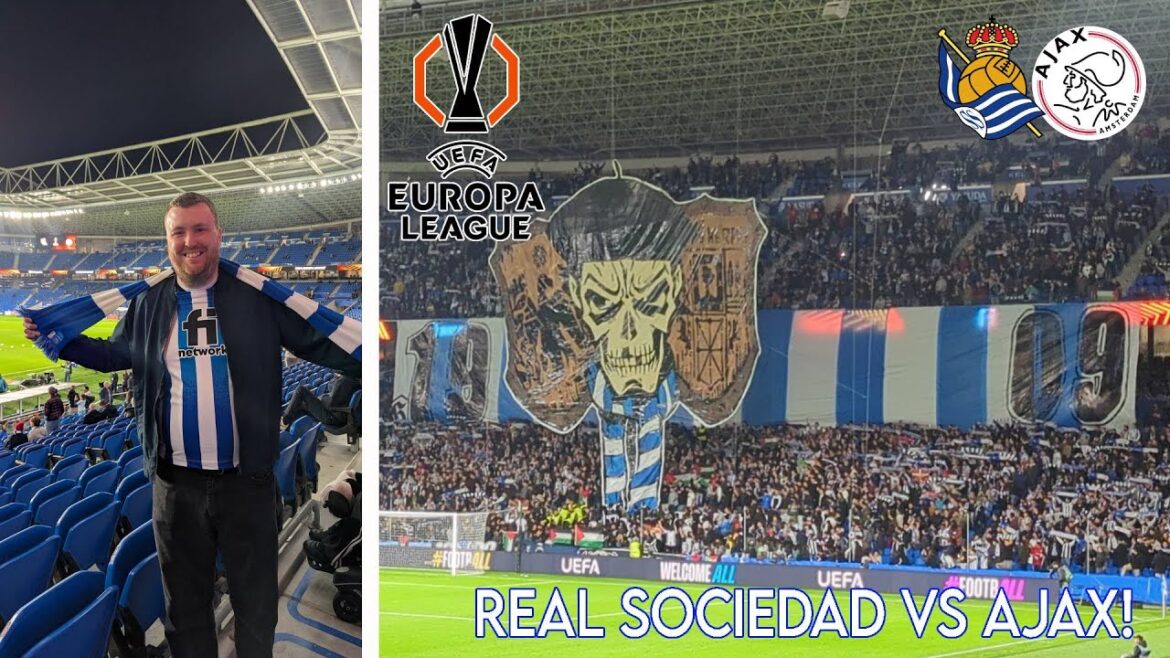 Barrenetxea & Kubo Spoil AJAX’S Time In The EUROPA LEAGUE! – REAL SOCIEDAD Vs AJAX – Matchday Vlog Barrenetxea & Kubo Spoil AJAX'S Time In The EUROPA LEAGUE! - REAL SOCIEDAD Vs AJAX - Matchday Vlog