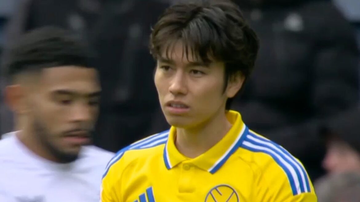 Aoi Tanaka plays an active role as a starting point for attacks! Dramatic draw for Leeds![December 14th]