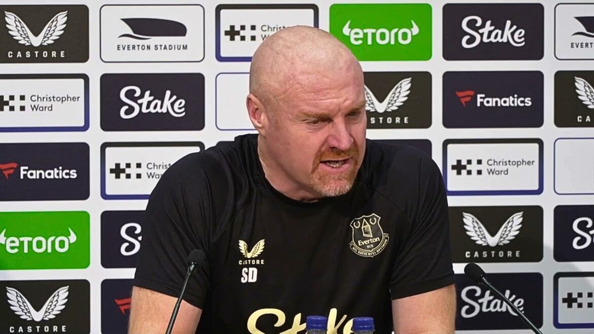 Dyche on Merseyside derby cancellation last week Dyche on Merseyside derby cancellation last week