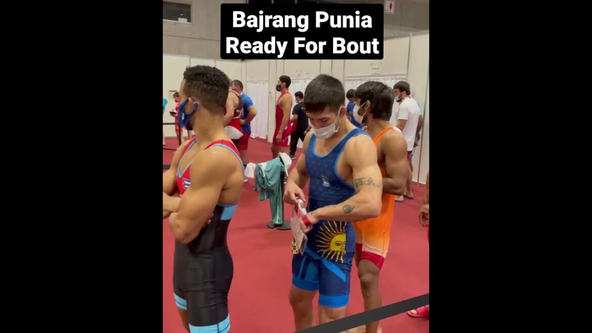Bajrang Punia Tokyo Olympics 2021 | Bajrang Punia Ready For Today Olympic Bout Bajrang Punia Tokyo Olympics 2021 | Bajrang Punia Ready For Today Olympic Bout
