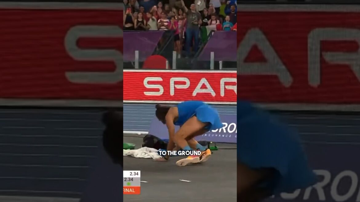 High Jumper Puts Springs In Shoes - Wins Championship