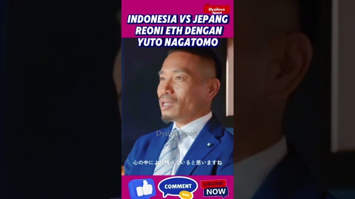 REONI ERICK THOHIR AND YUTO NAGATOMO IN INDONESIA VS JAPAN
