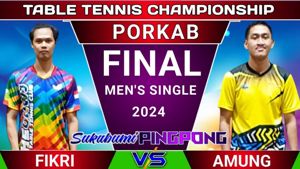 Final FIKRI Sukabumi 🆚 AMUNG Cisaat Table Tennis Championship PORKAB SUKABUMI 2024