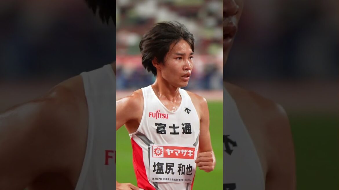 [107th Japan Championships 10,000m]Kazuya Shiojiri breaks the Japanese record and wins for the first time! 5000m and 2 crowns