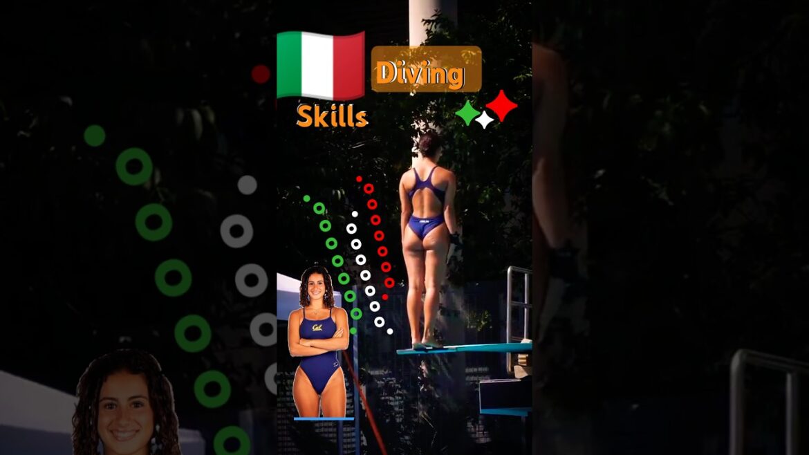 “Rebecca Ciancaglini 🇮🇹 Paris 2024 Diving Highlights! 🌟✨ "Rebecca Ciancaglini 🇮🇹 Paris 2024 Diving Highlights! 🌟✨