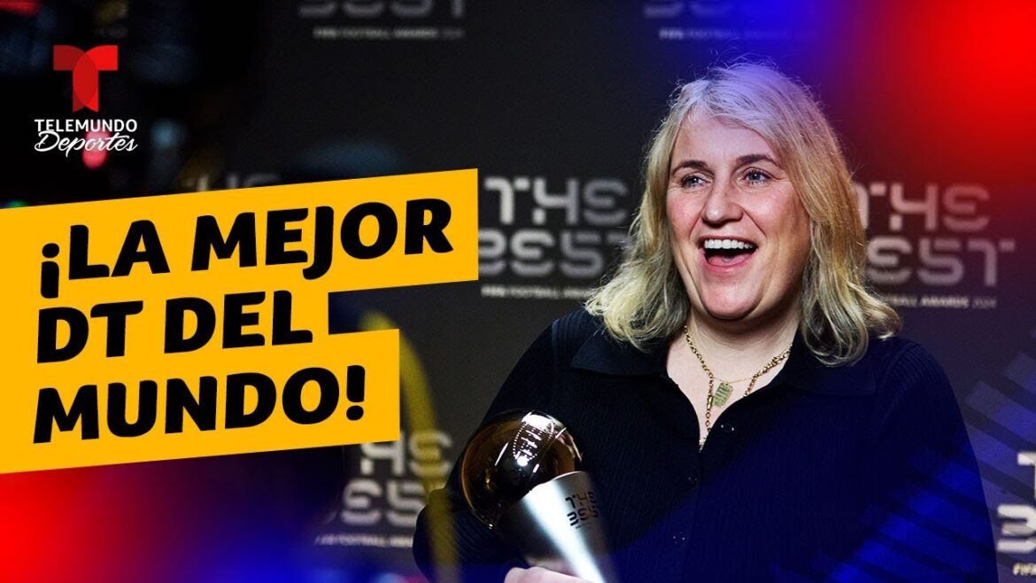 Emma Hayes, coach of Team USA, is named the best on the planet | Telemundo Sports