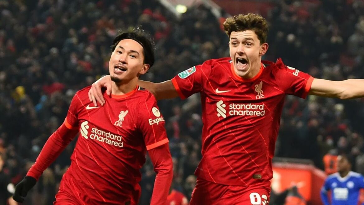 Takumi Minamino scores for Japan after deciding to stay at Liverpool