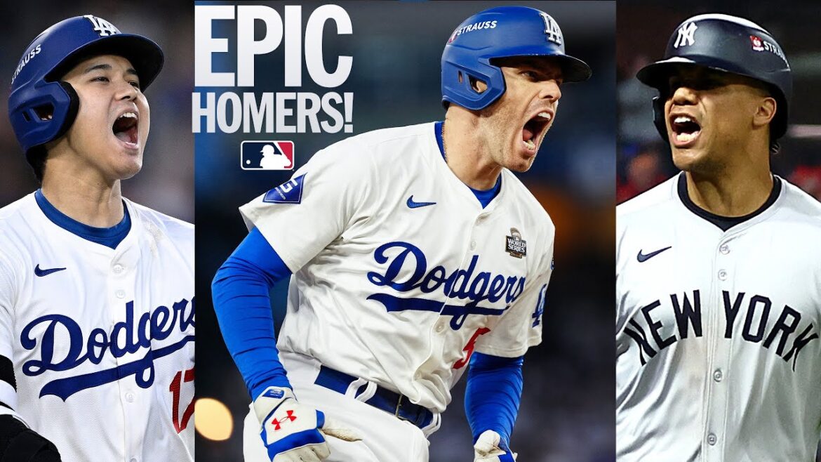 The MOST EPIC home runs of the 2024 season! (Ft. Ohtani, Freddie, Judge, Soto, Big Christmas & MORE)