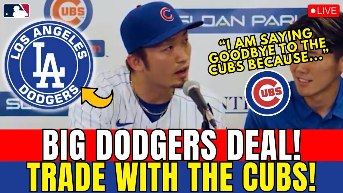 CUBS STAR SEIYA SUZUKI MAKING A SHOCKING MOVE TO THE DODGERS! DEAL CLOSED? Los Angeles Dodgers News