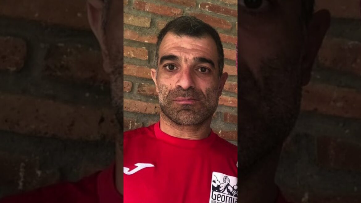 💪From Georgian to champion🪽: Vakhtang Akhobadze #sports #paralympics202 #armwrestling  #motivation