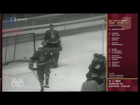 Olympic gold was under threat!Olympic games 1968.15.02 USSR CSSR 3 per Olympic gold was under threat!Olympic games 1968.15.02 USSR CSSR 3 per