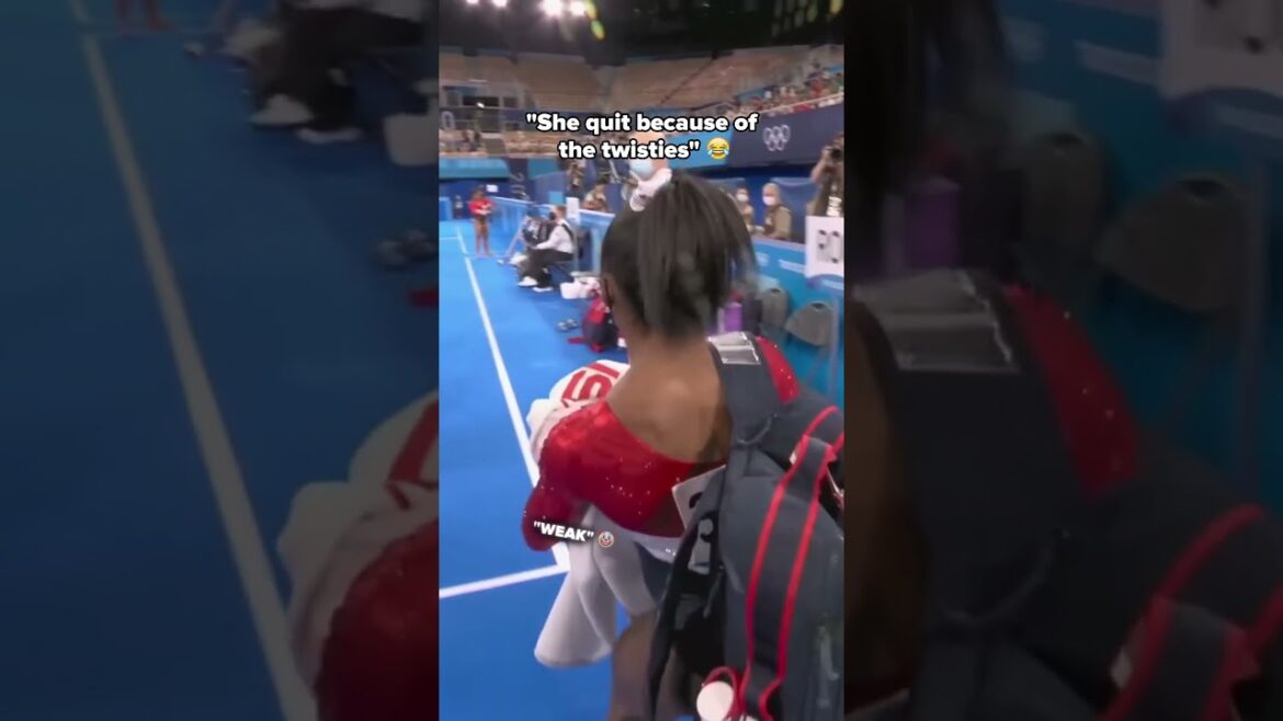 Twisties is not for the feint of heart😳 #gymnastics #simonebiles #olympics #fails
