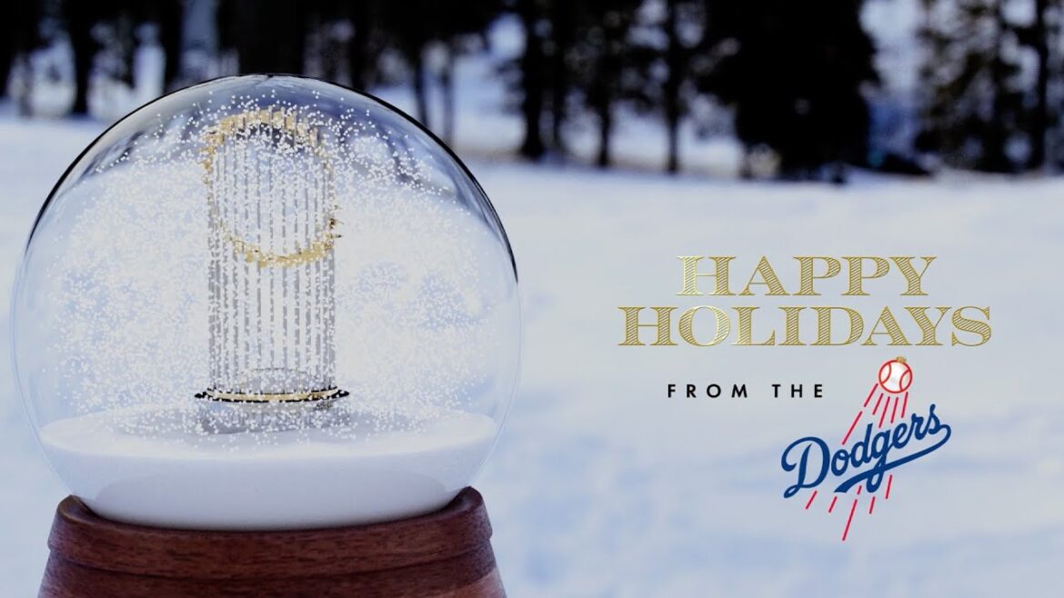 Happy Holidays from the Los Angeles Dodgers