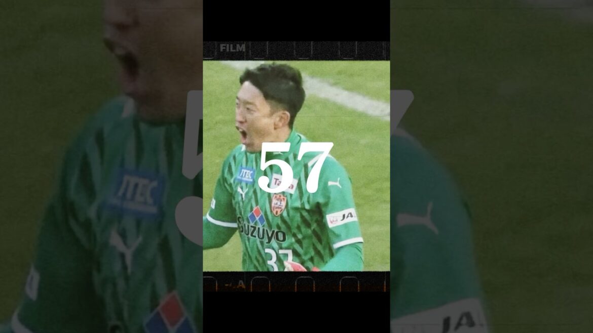 The fighting spirit that roars on the pitch, the guardian deity | #Shimizu S-Pulse #soccer #j league #Shuichi Gonda #j2 league #football #jleague