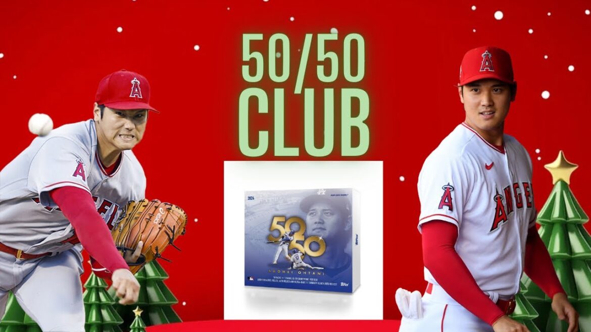 EXCLUSIVE 50/50 BOX!!! | Opening The Shohei Ohtani 50/50 Club Box!