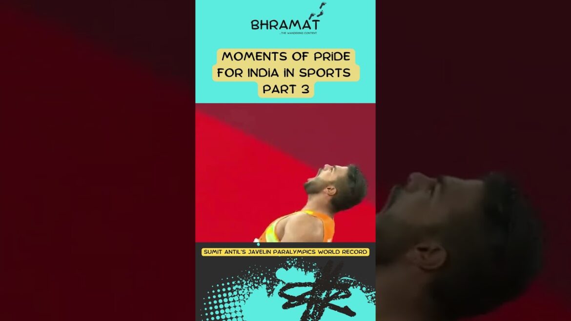 Moments of pride for #india in #sports | Sumit Antil’s #javelin #paralympics world record Moments of pride for #india in #sports | Sumit Antil’s #javelin #paralympics world record