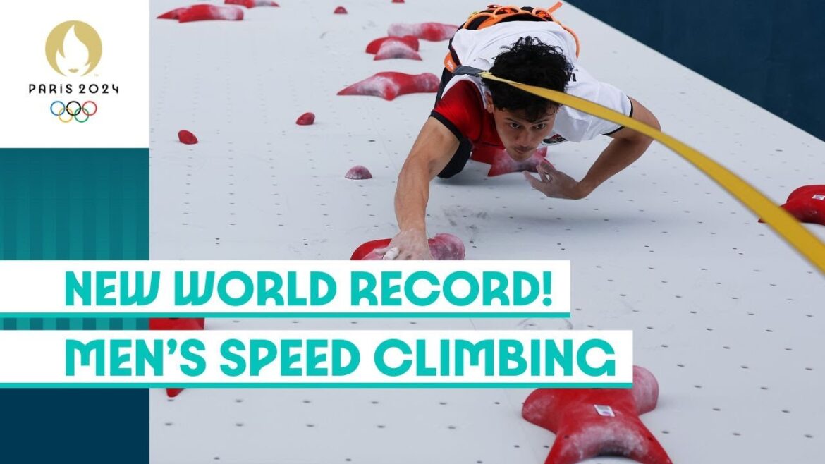 World Record for Watson! | Men's Speed Climbing 🧗 | #Paris2024 Highlights