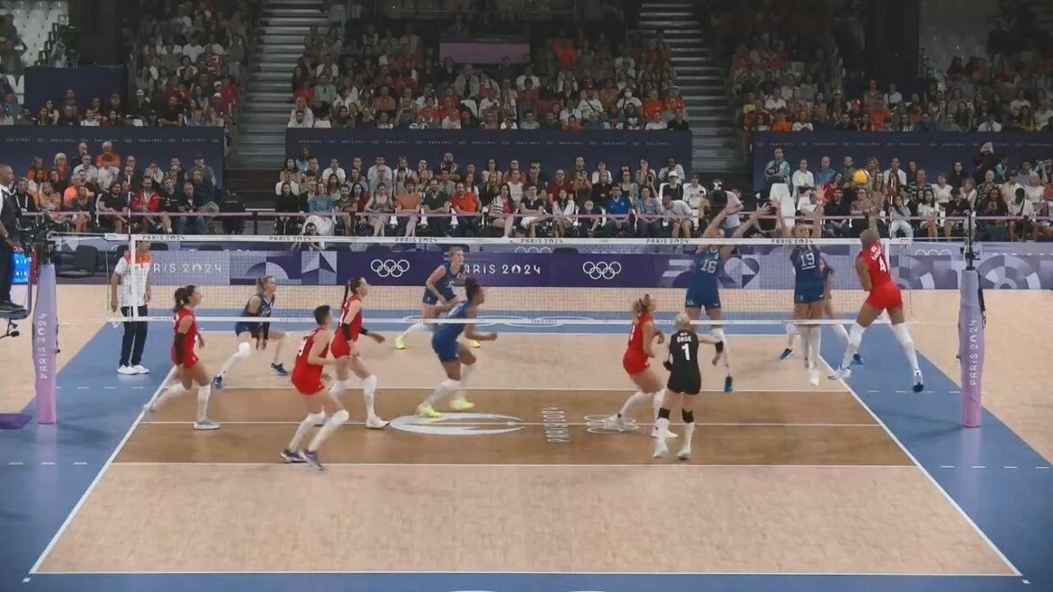 Volleyball Turkey Melissa Vargass amazing in Turkey – Netherlands at Paris Olympics 2024 Volleyball Turkey Melissa Vargass amazing in Turkey - Netherlands at Paris Olympics 2024