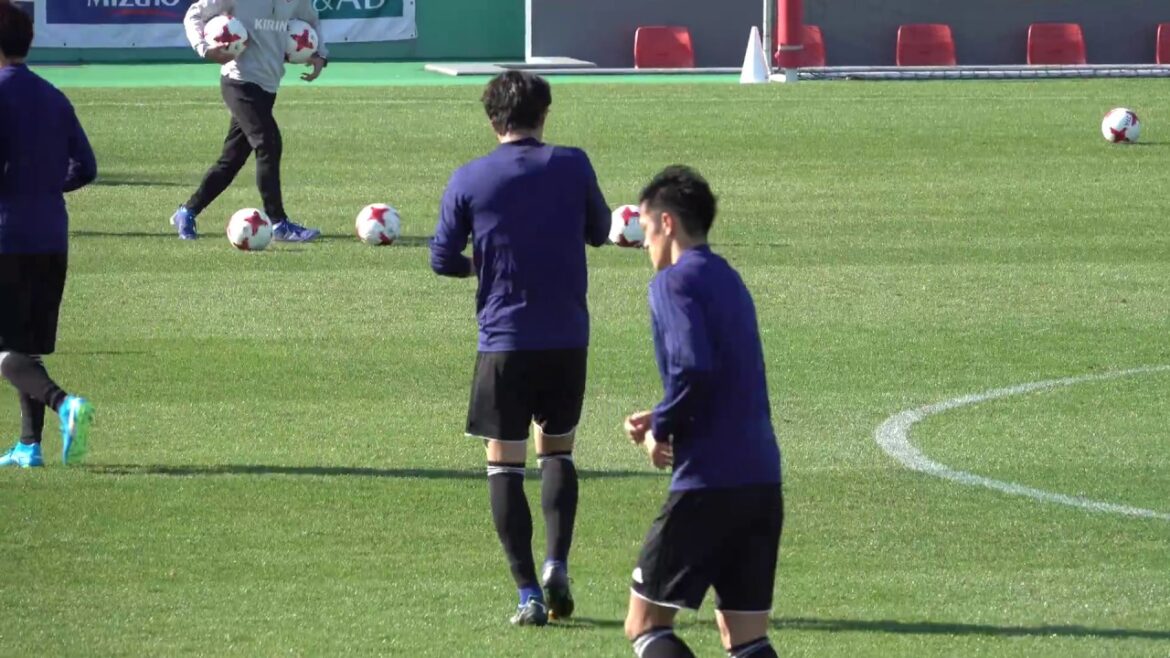 4K[#Khalil J]Training as a group of 4![Japan National Team]#Daihyo #Shogo Taniguchi #Muo Kanazaki #J League