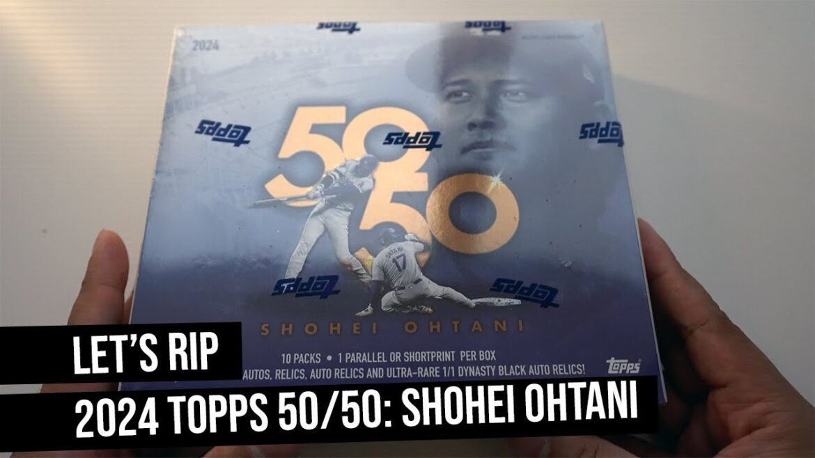 Let's RIP - 2024 Topps 50/50: Shohei Ohtani Box