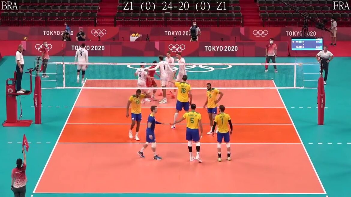 Volleyball Brazil – France Amazing Tokyo Olympics Full Match Volleyball Brazil - France Amazing Tokyo Olympics Full Match