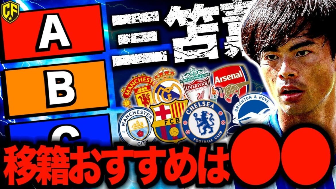 [Last Chance]I considered Kaoru Mitoma's transfer destination! Will it be the biggest step up in my career?