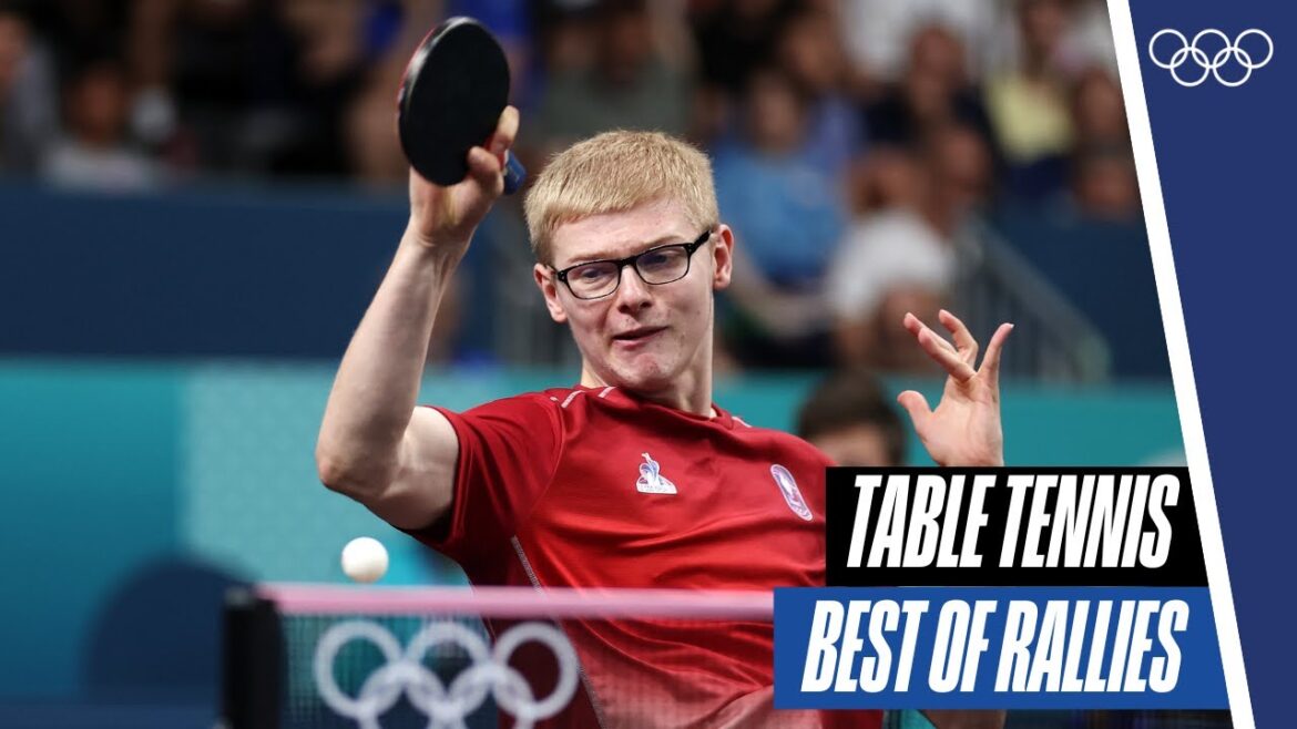 INCREDIBLE Table Tennis Rallies at #Paris2024 🏓 | Top Moments INCREDIBLE Table Tennis Rallies at #Paris2024 🏓 | Top Moments