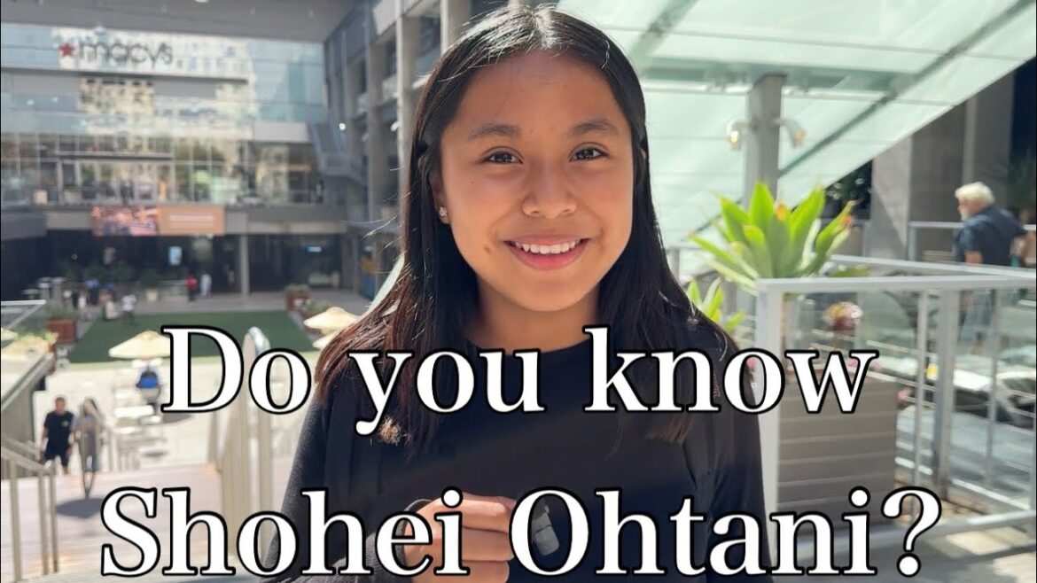 A survey on Ohtani’s popularity in LA!