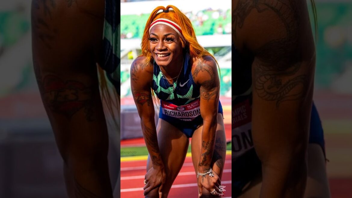 Sha’Carri Richardson ✨❤️🔥| Tokyo Olympics Trials 2021 #100m #sprint #athletics #shorts Sha'Carri Richardson ✨❤️🔥| Tokyo Olympics Trials 2021 #100m #sprint #athletics #shorts