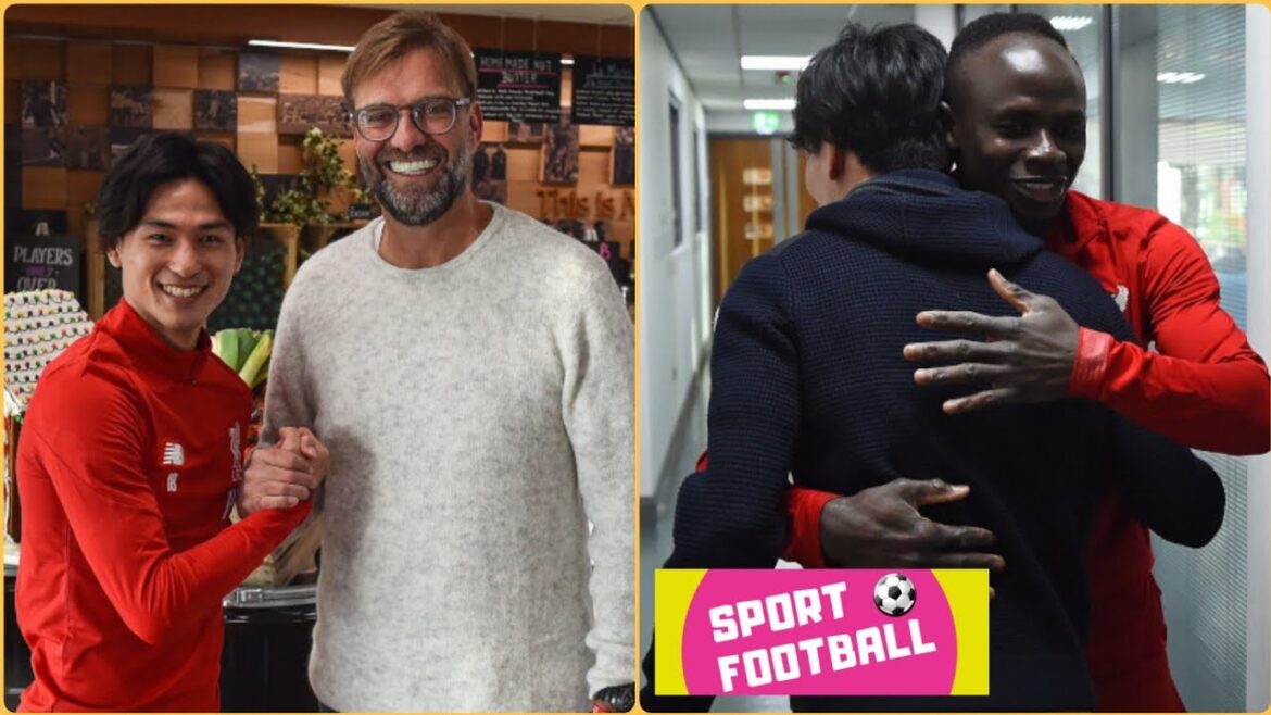 Takumi Minamino arrives at Melwood to begin Reds career