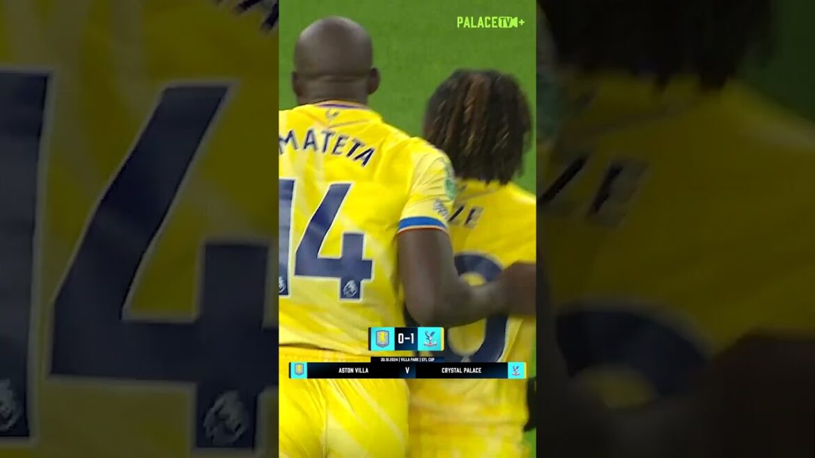 DAICHI KAMADA SCORES WINNER 🇯🇵 Part 1 | Aston Villa 1-2 CPFC #carabaocup #cpfc #crystalpalace