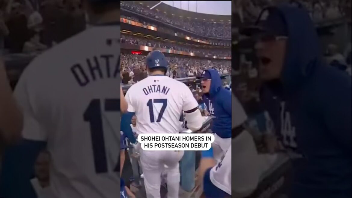 Shohei Ohtani Homers In Postseason Debut 😱