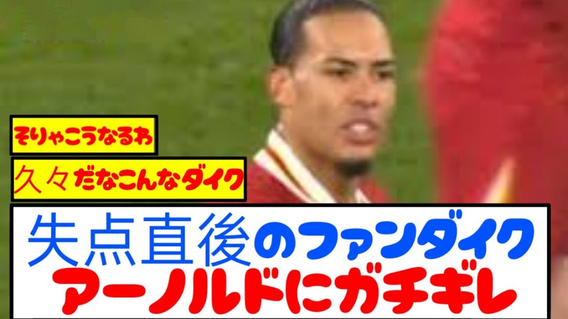 [Han]Van Dijk is shocked by Arnold's performance