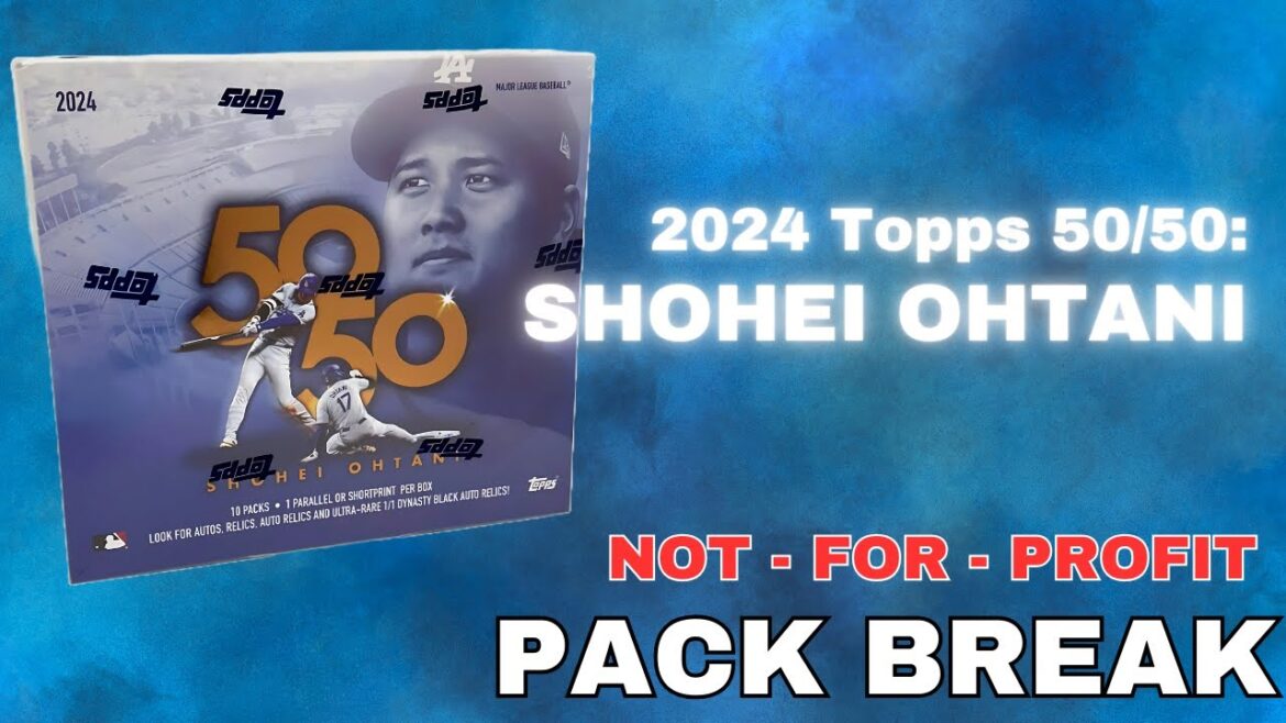 2024 Topps 50/50: Shohei Ohtani Box Break!
