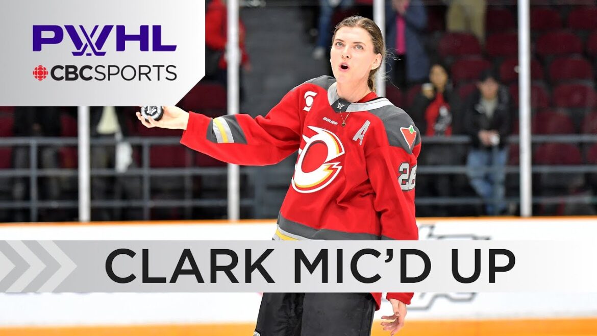 PWHL Mic'd Up: 'I KICKED it in', Ottawa Charge's Emily Clark | #CBCSports