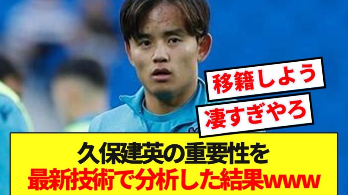 [Bug]Takefusa Kubo is inspired by Sociedad, and here is the surprising data generated by AI and machine learning www