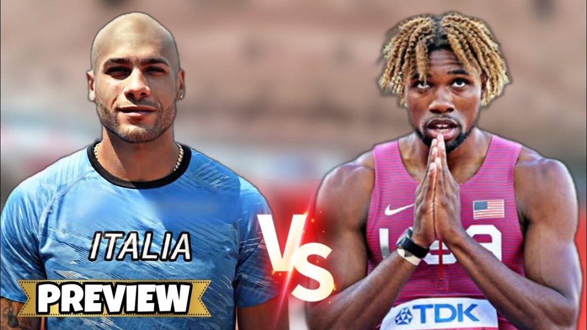 Marcell Jacobs vs Noah Lyles in 60m | Track And Field 2025 Marcell Jacobs vs Noah Lyles in 60m | Track And Field 2025