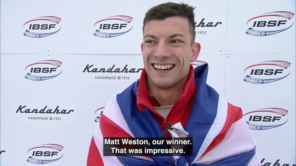 Interview winner men’s skeleton st Moritz Interview winner men's skeleton st Moritz