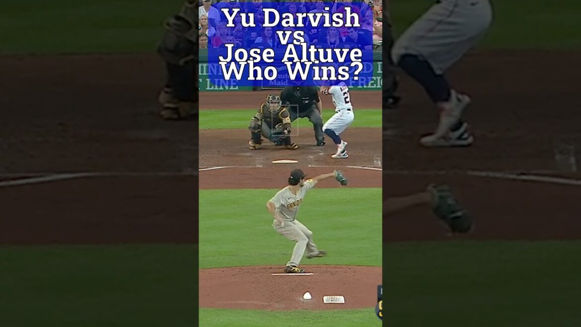 Yu Darvish vs Jose Altuve. Who Wins? #Darvish