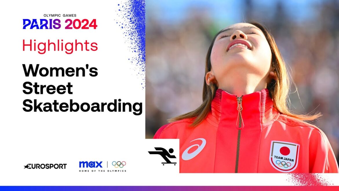 14-YEAR-OLD STAR 💫 | Street Skateboarding Gold Medalist Yoshizawa Coco | #Paris2024