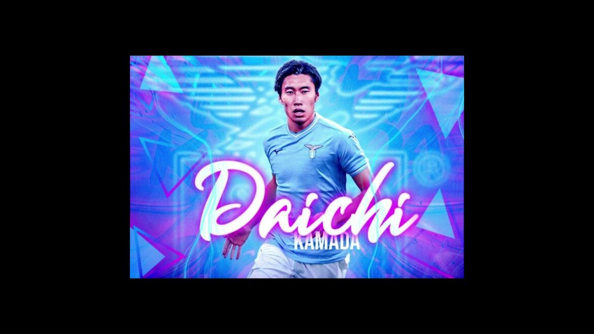 Lazio's new star Daichi Kamada's volley goal in the Bundesliga