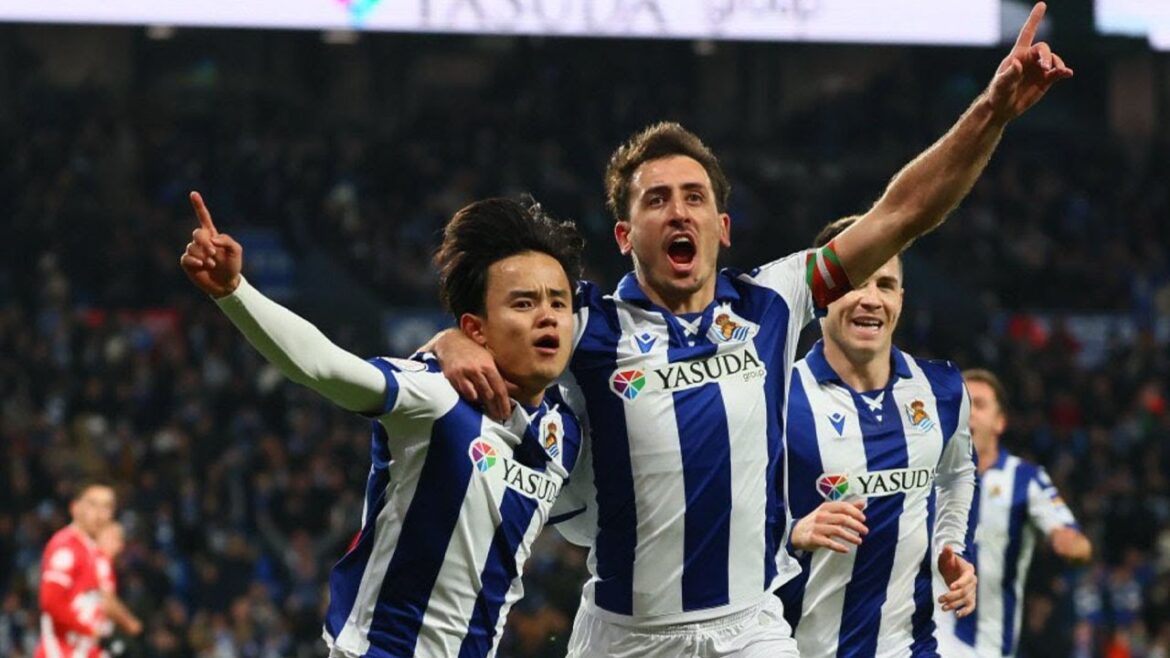 Takefusa Kubo assists the first goal! A series of sharp dribbles, an overwhelming presence on the front line![January 17th]