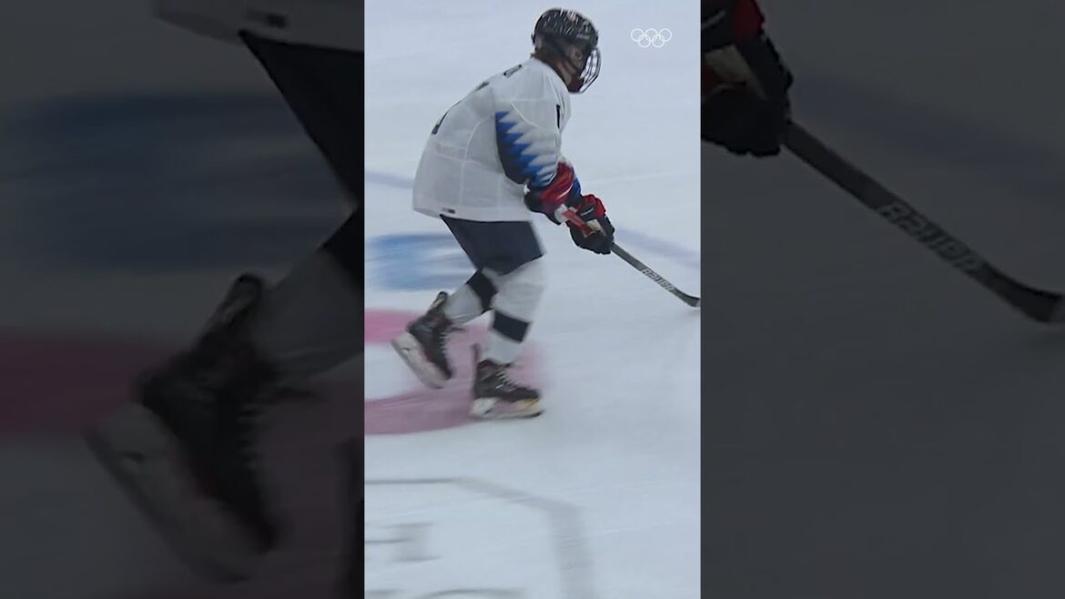 USA's Lane Hutson started his international career at the 2020 Winter Youth Olympics!