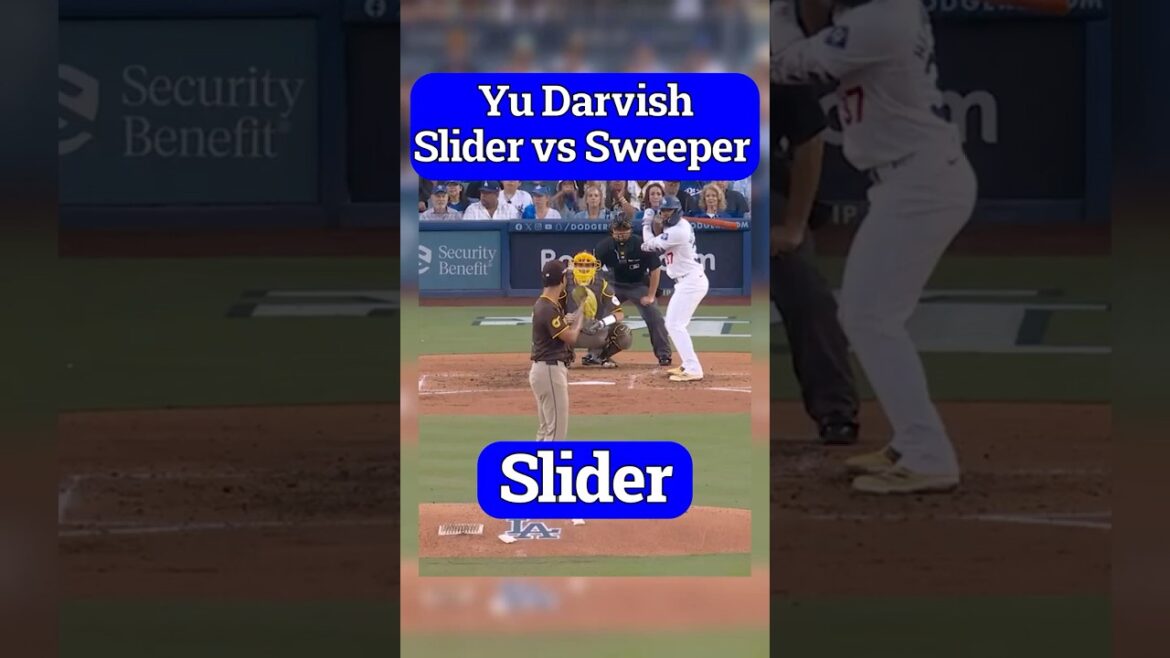 Yu Darvish Slider vs Sweeper