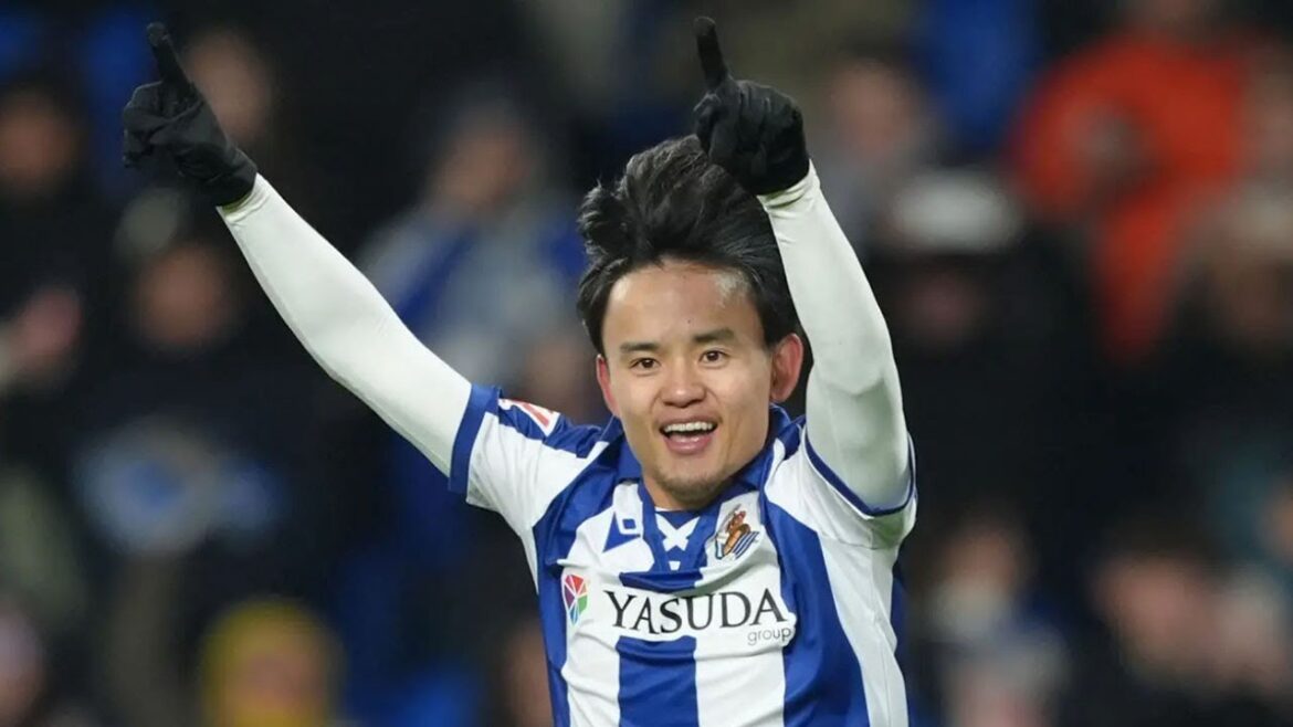 Takefusa Kubo scores a super goal after an amazing breakthrough! 5th goal of the season & selected as MVP![January 14th]