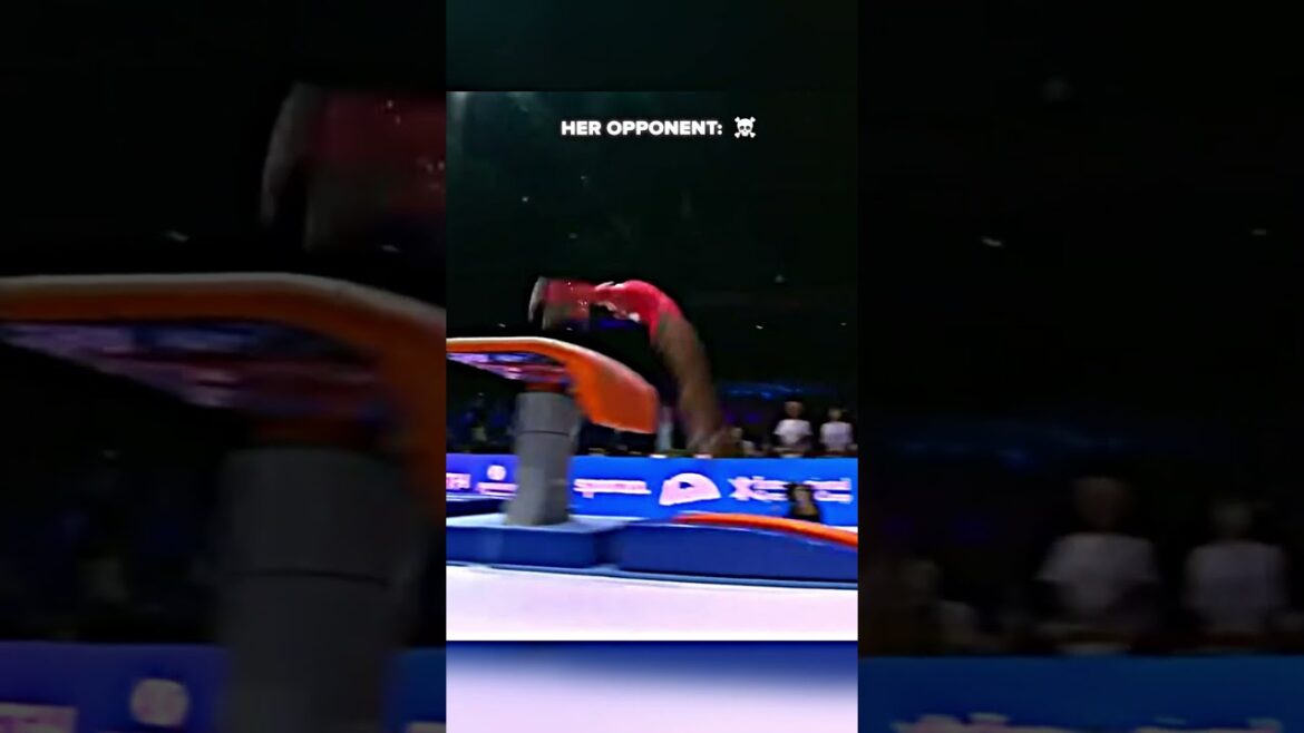 Simone would have won if the coach wasn't standing there (even with the fall🤯) #gymnastics #vault