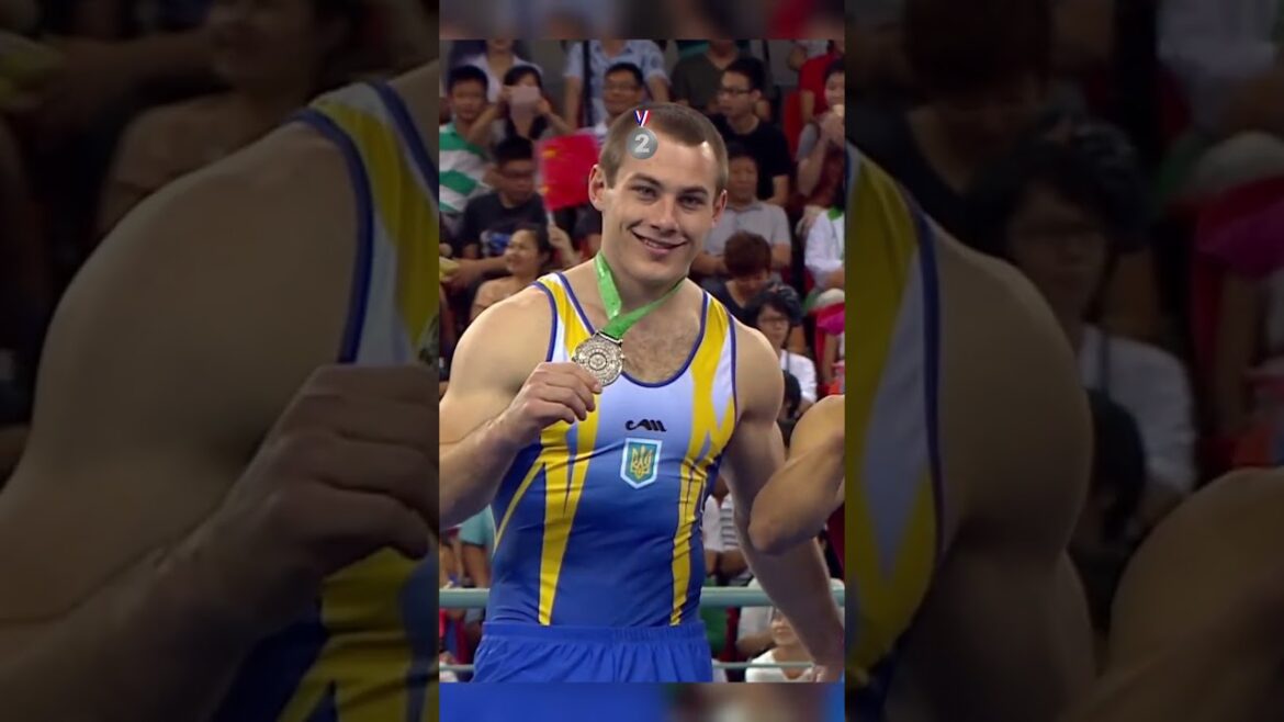 A World Champion but he still looks sad, why?🤔 #gymnastics #worldchampion #northkorea #podium A World Champion but he still looks sad, why?🤔 #gymnastics #worldchampion #northkorea #podium